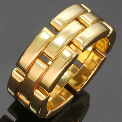 cartier 18k gold ring